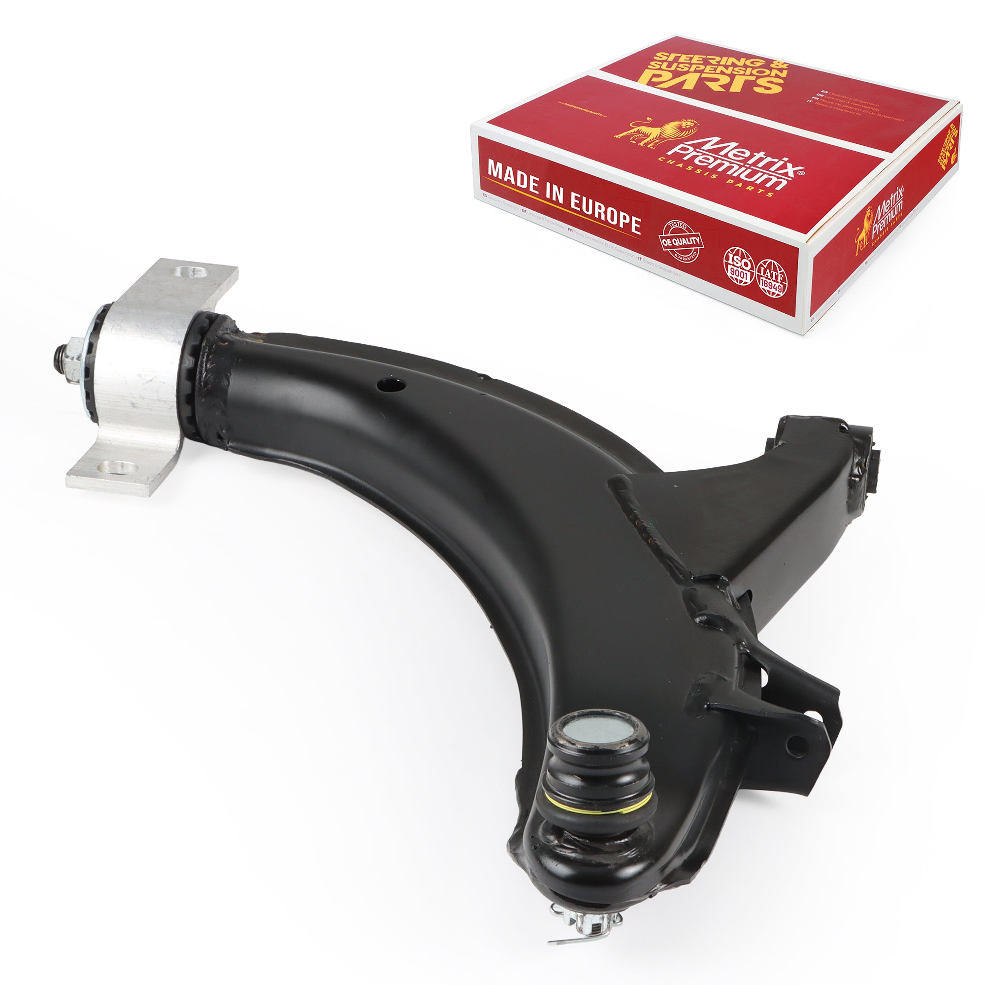 Metrix Premium Chassis Parts Front Right Lower Control Arm and Ball Joint Assembly 56855MT OEM fit auto parts