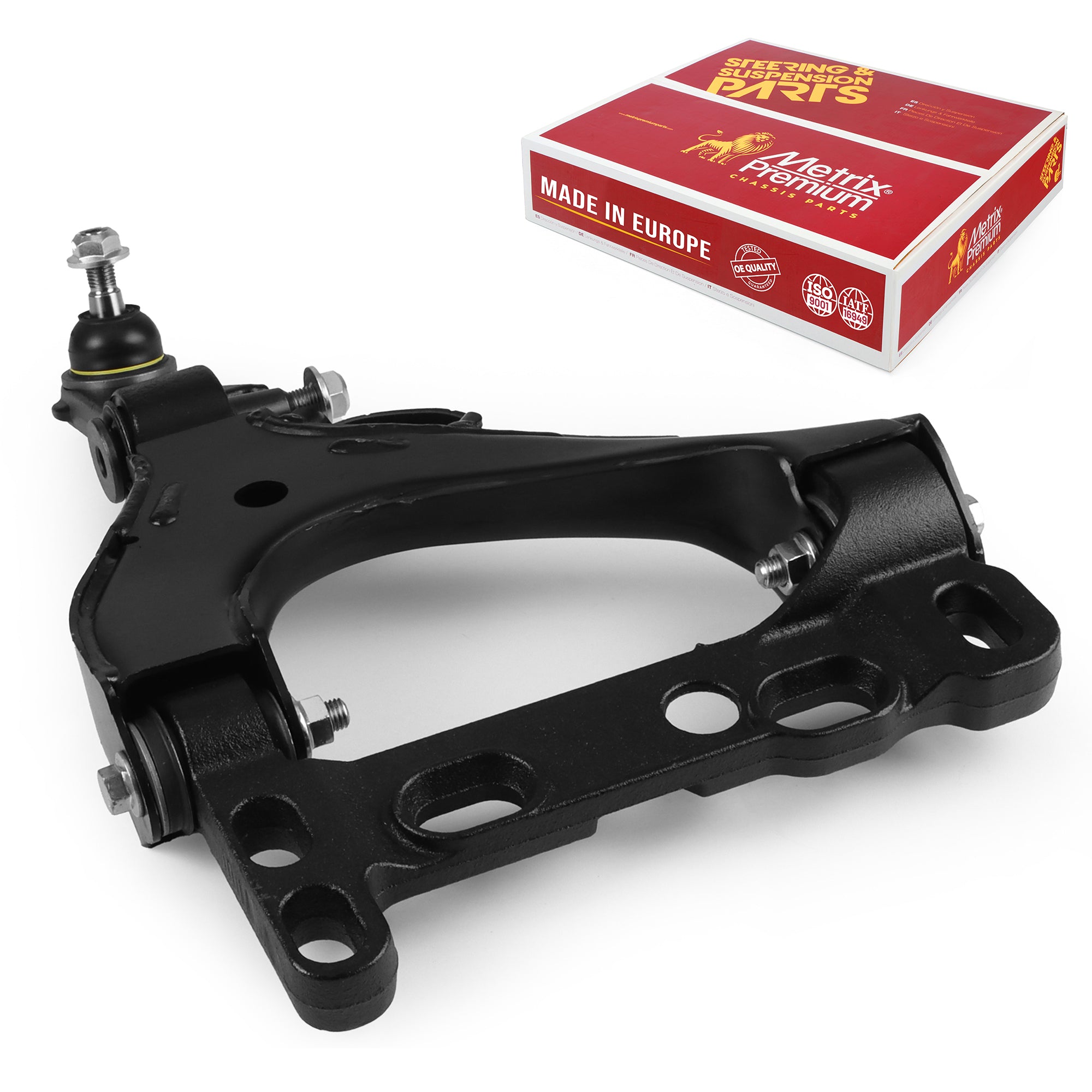Metrix Premium Chassis Parts Front Right Lower Control Arm and Ball Joint Assembly 56870MT OEM fit auto parts