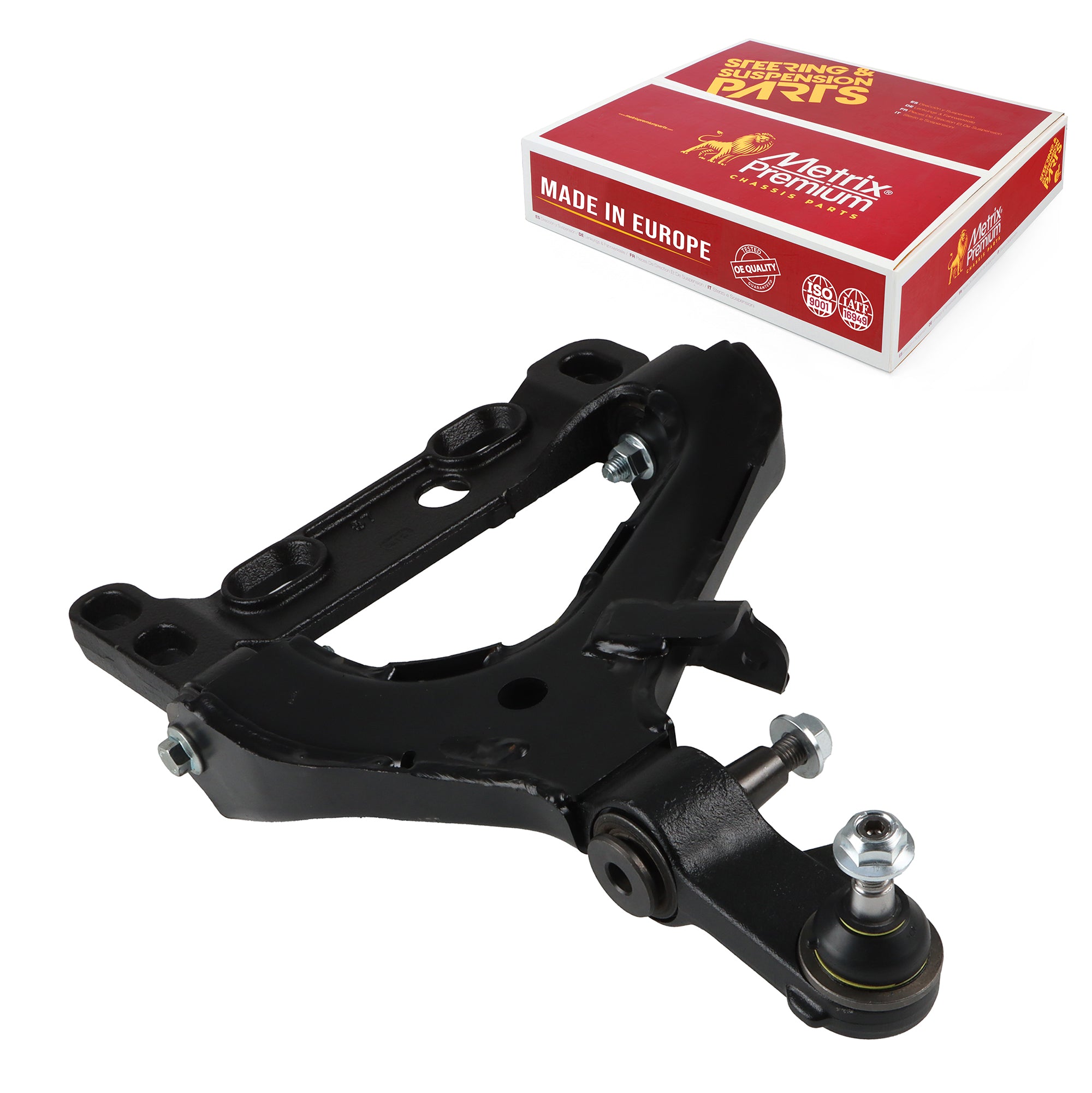Metrix Premium Chassis Parts Front Left Lower Control Arm and Ball Joint Assembly 56916MT OEM fit auto parts