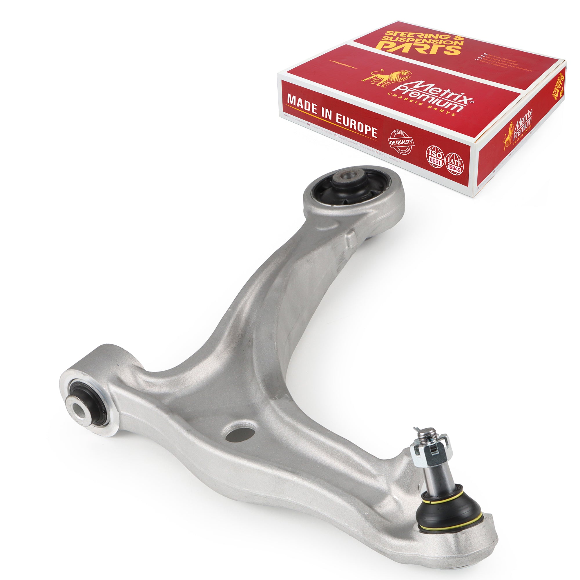 Metrix Premium Chassis Parts Front Left Lower Control Arm and Ball Joint Assembly 57045MT OEM fit auto parts