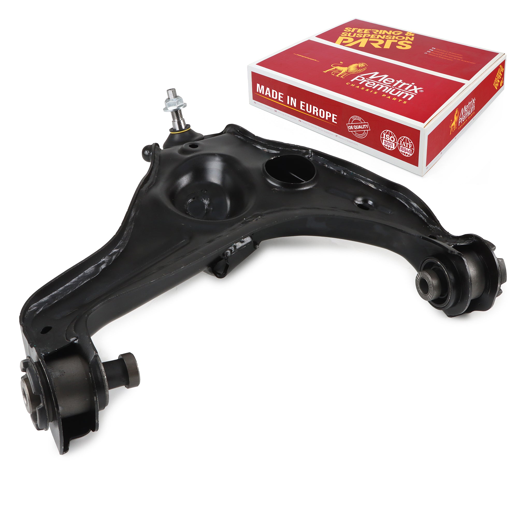Metrix Premium Chassis Parts Front Left Lower Control Arm and Ball Joint Assembly 57086MT OEM fit auto parts