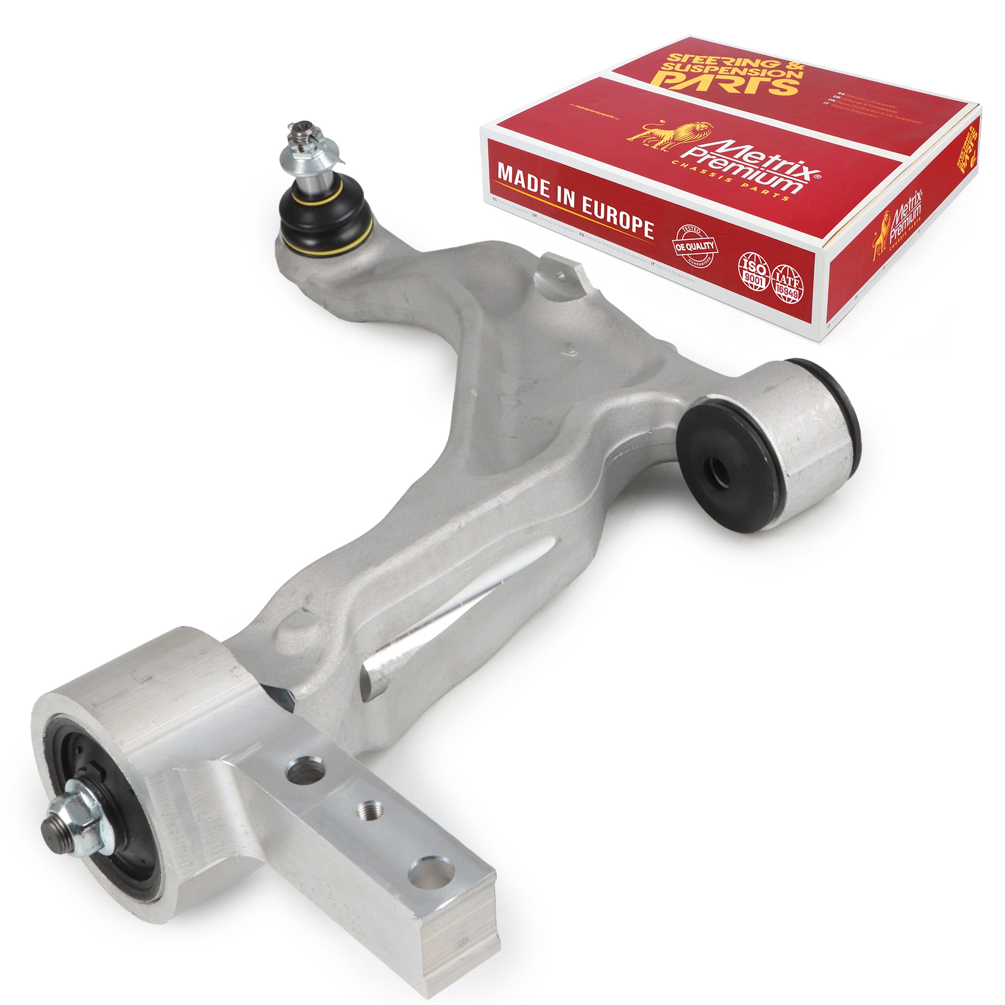 Metrix Premium Chassis Parts Front Left Lower Control Arm and Ball Joint Assembly 57744MT OEM fit auto parts