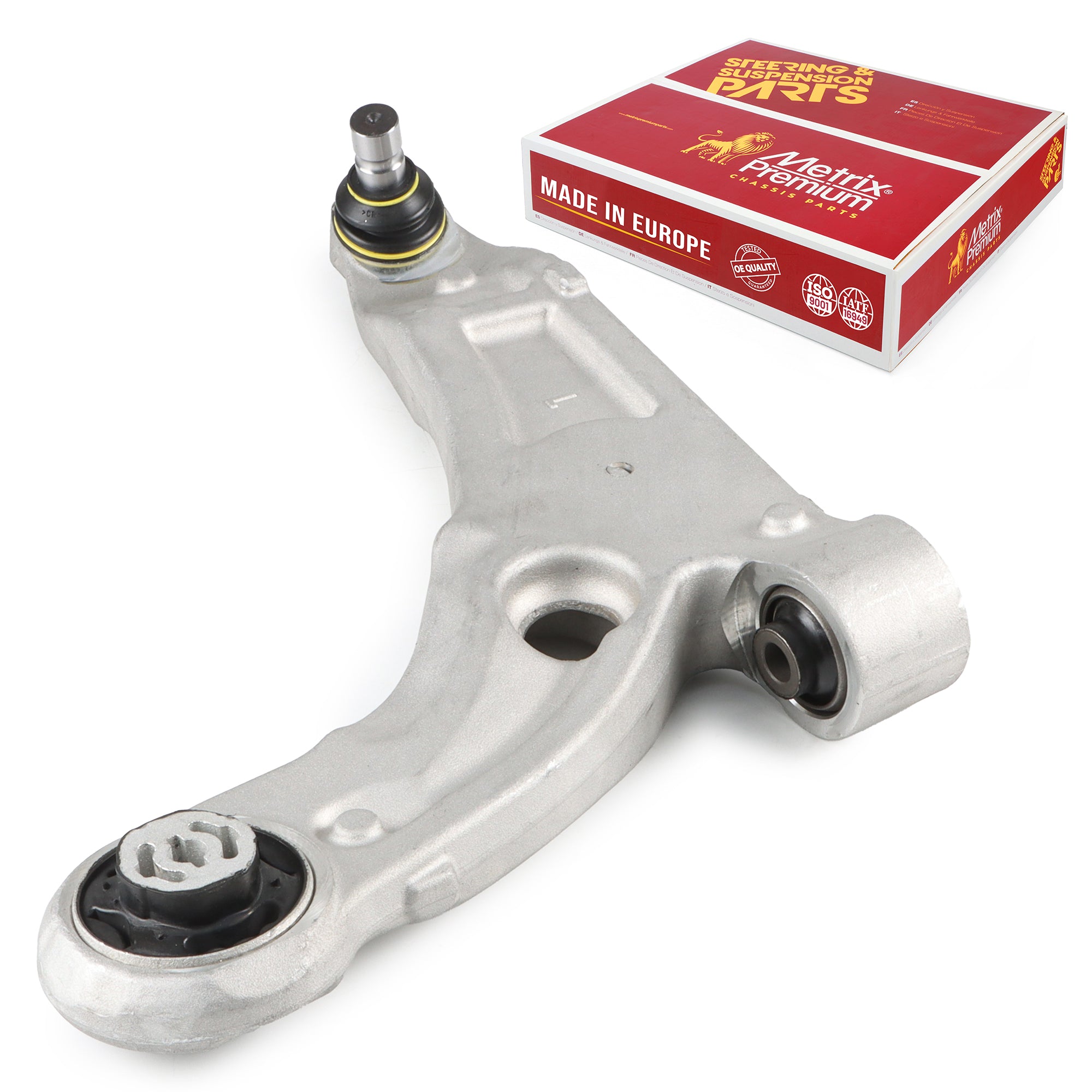 Metrix Premium Chassis Parts Front Left Lower Control Arm and Ball Joint Assembly 57754MT OEM fit auto parts