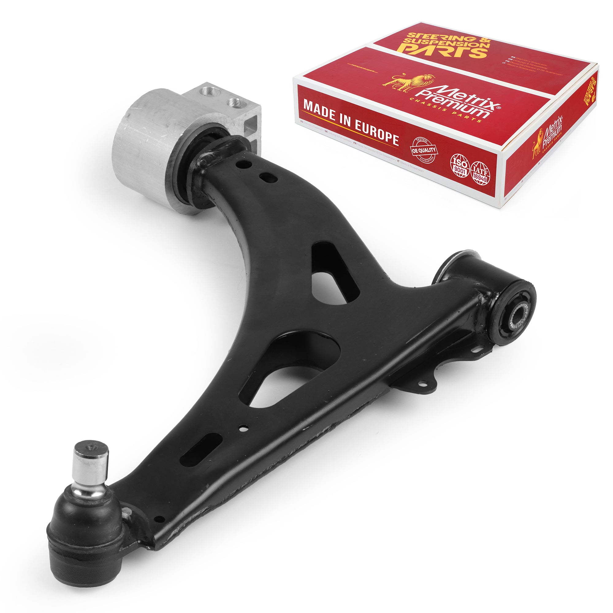 Metrix Premium Chassis Parts Front Right Lower Control Arm and Ball Joint Assembly 58228MT OEM fit auto parts