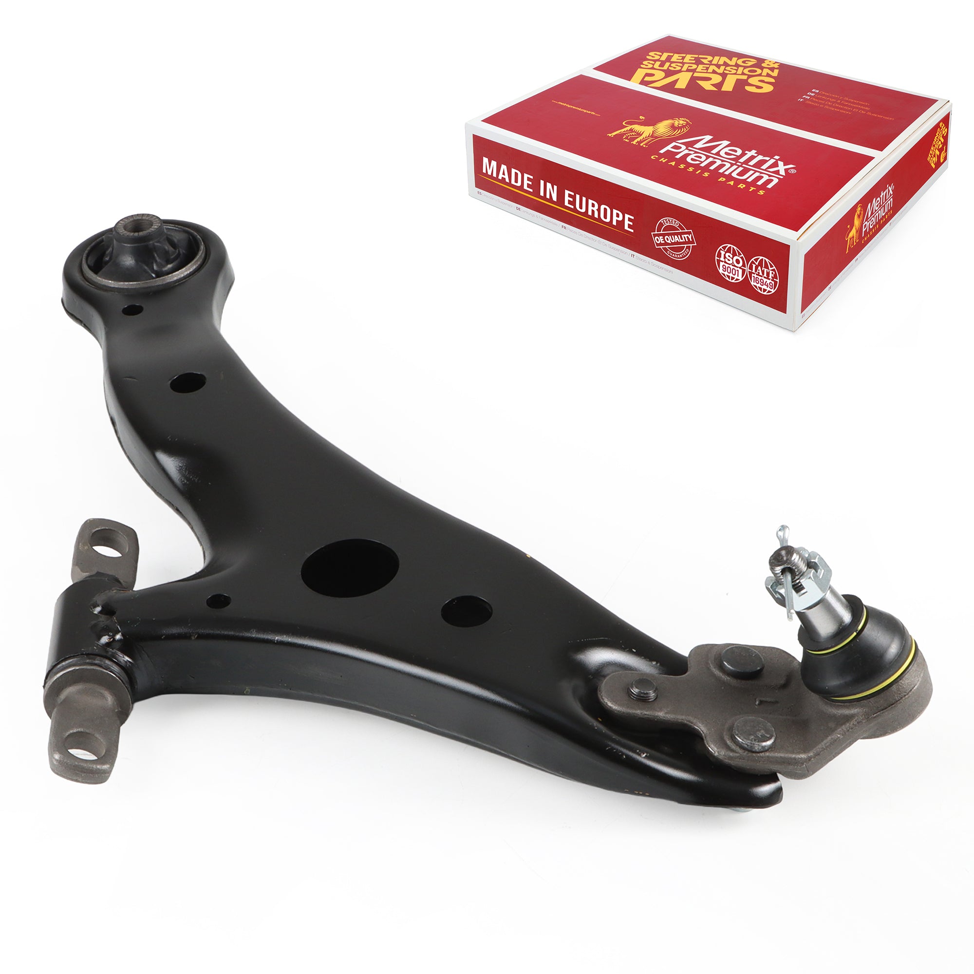 Metrix Premium Chassis Parts Front Left Lower Control Arm and Ball Joint Assembly 58296MT OEM fit auto parts