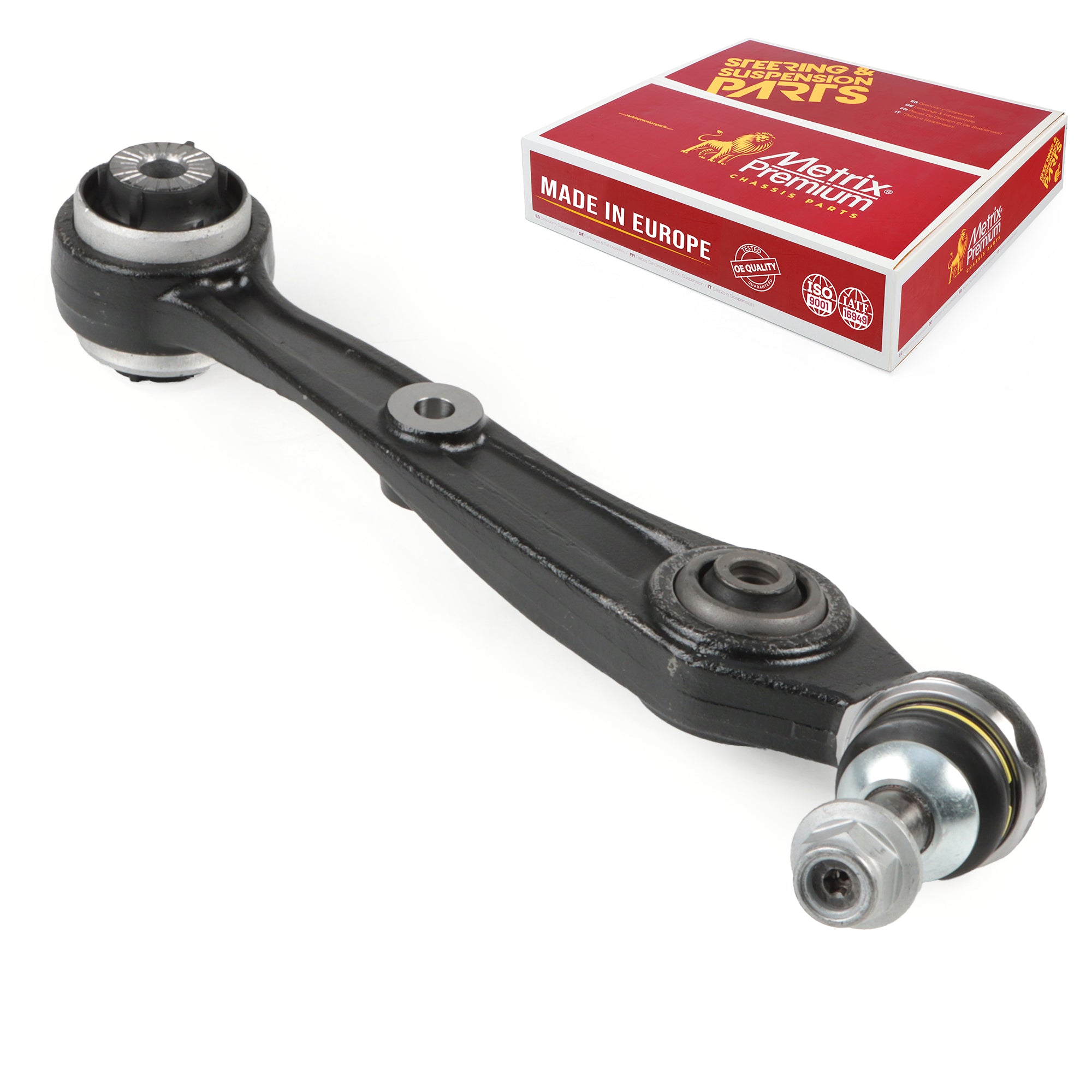 Metrix Premium Chassis Parts Front Left Lower Rearward Control Arm and Ball Joint Assembly 58351MT OEM fit auto parts