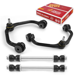 4 PC Front Sway Bar Stabilizer End Link & Upper Control Arm Kit  95981MT