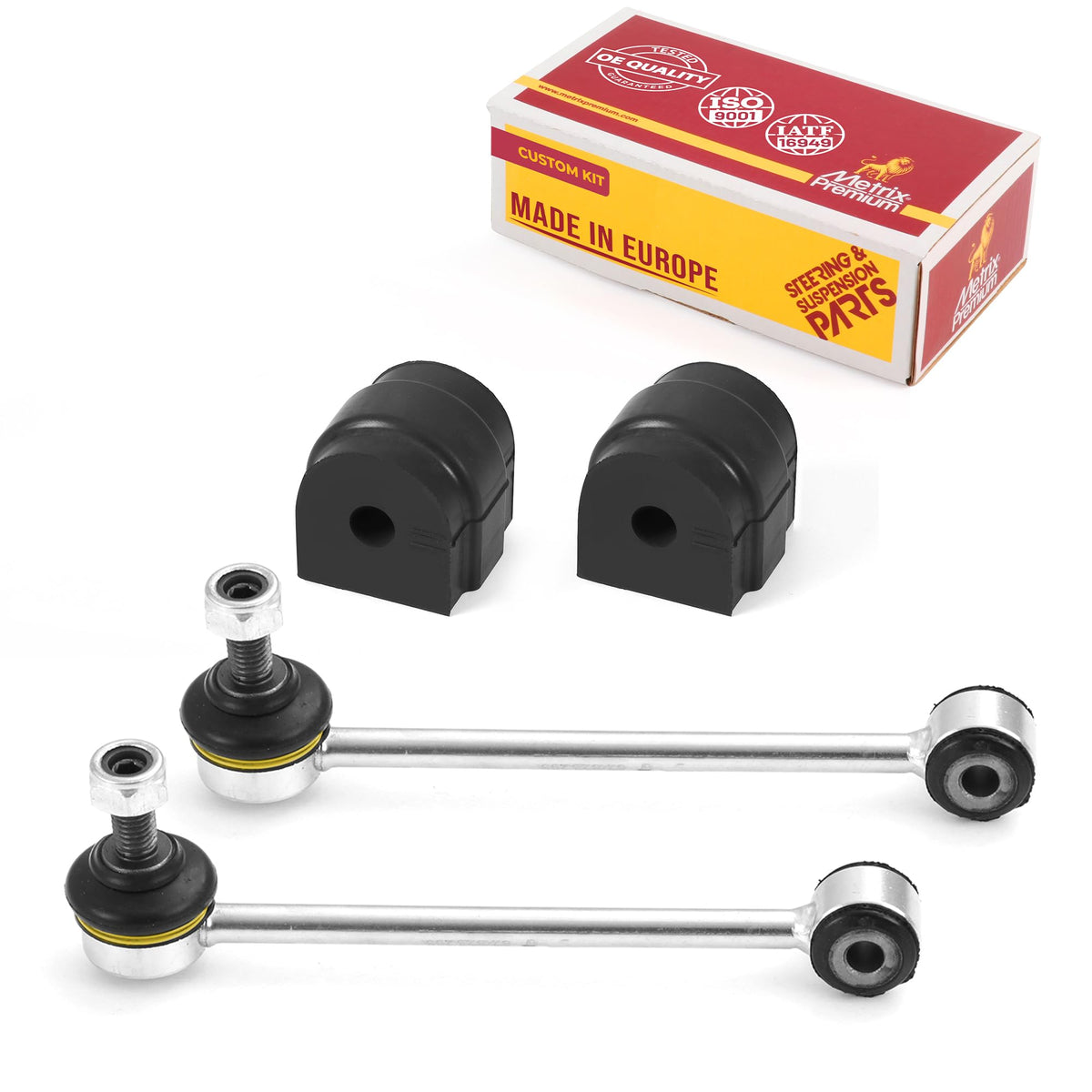 4 PC Rear Sway Bar Stabilizer End Link & Stabilizer Bar Bushing Kit  96130MT