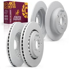 4 PCS Front/Rear Coated Brake Rotor Kit  96339MT