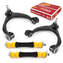 4 PC Front L/R Upper Control Arm & Front Sway Bar Stabilizer End Link Kit  95972MT