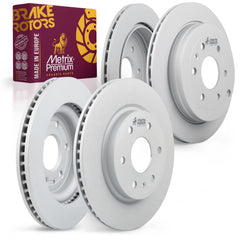 4 PCS Front/Rear Coated Vented Brake Rotor Kit  96336MT