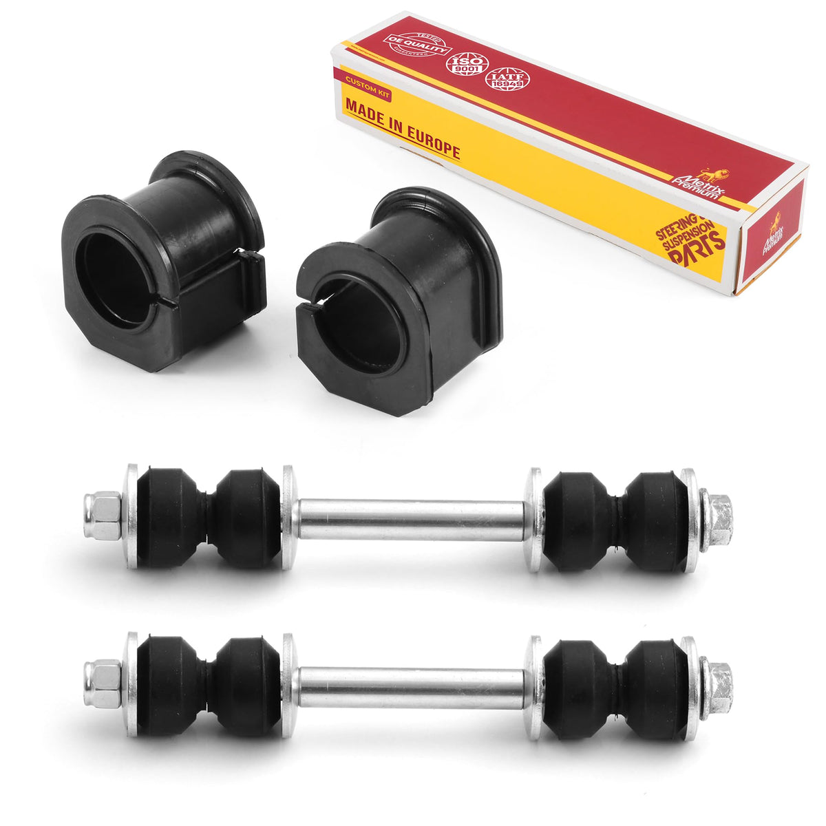 4 PC Front Sway Bar Stabilizer End Link & Stabilizer Bar Bushing Kit  96138MT