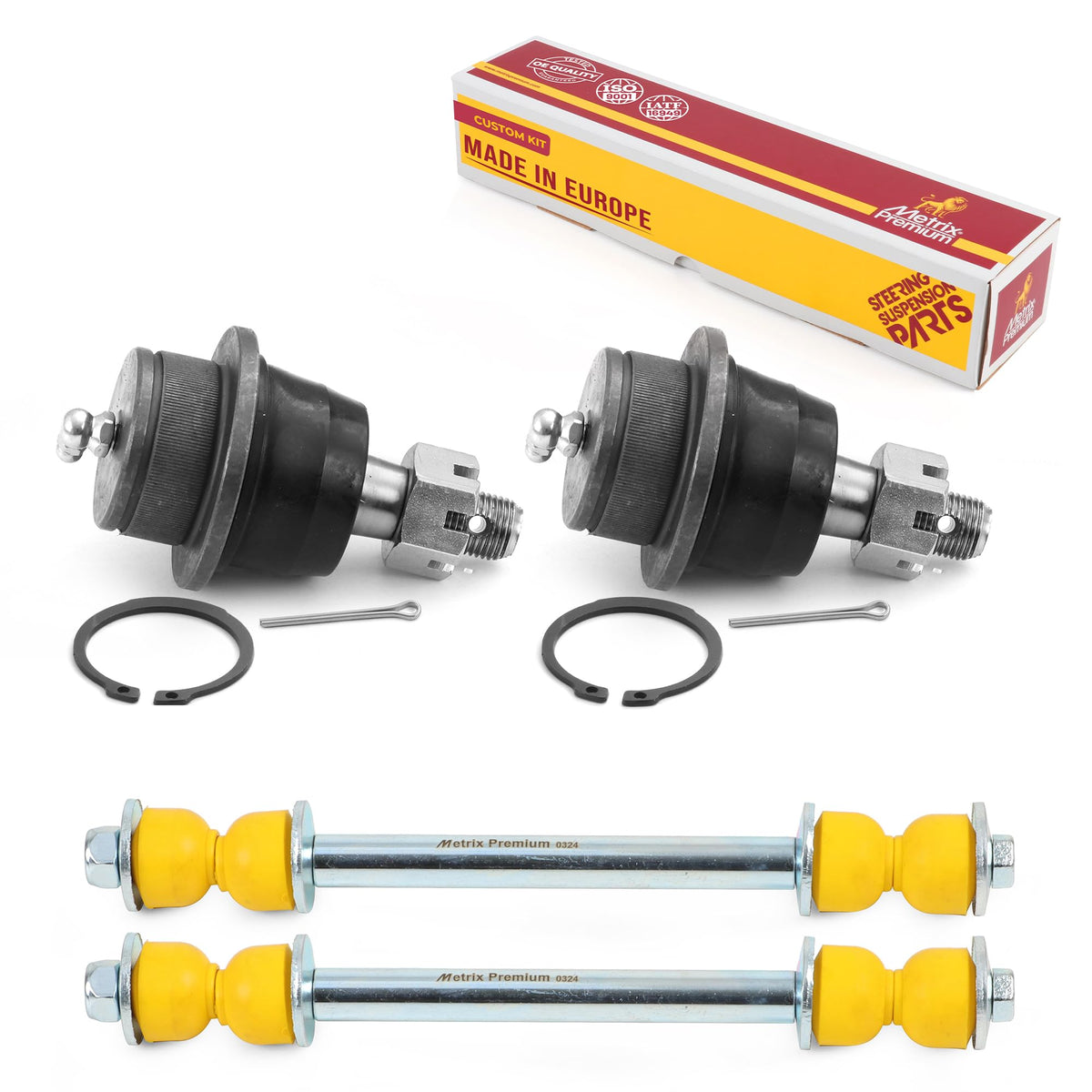 4 PC Front Sway Bar Stabilizer End Link & Lower Ball Joint Kit  96013MT