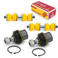 4 PC L/R Front Sway Bar Stabilizer End Link & L/R Front Lower Ball Joint Kit  96041MT