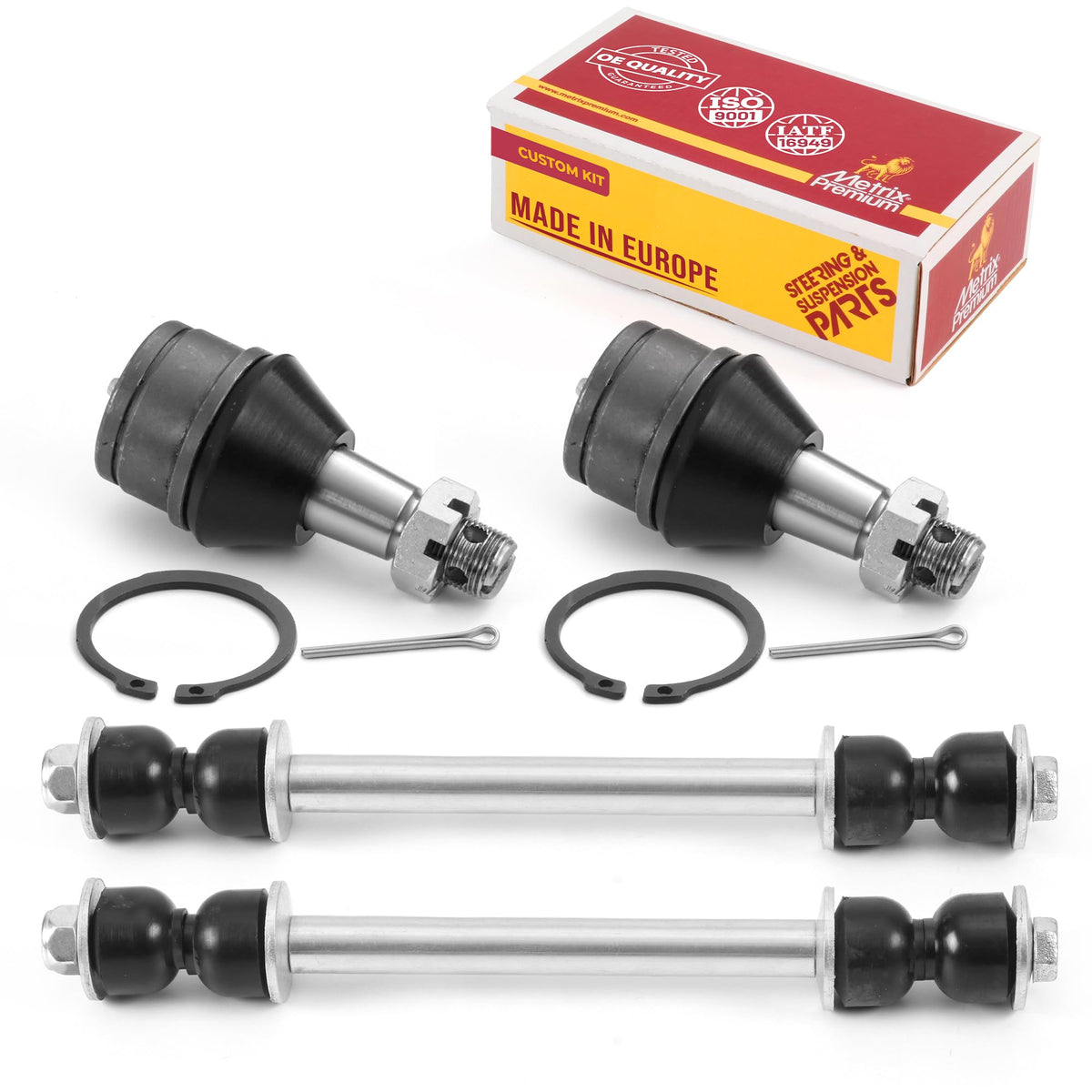 4 PC Front Sway Bar Stabilizer End Link & Lower Ball Joint Kit  95991MT