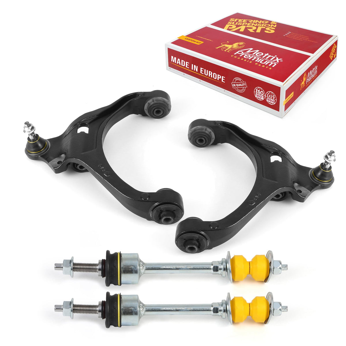 4 PC Front Lower Control Arm & Front Sway Bar Stabilizer End Link Kit  96065MT