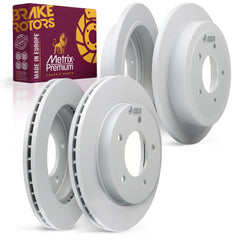 4 PCS Front/Rear Coated Brake Rotor Kit  96322MT