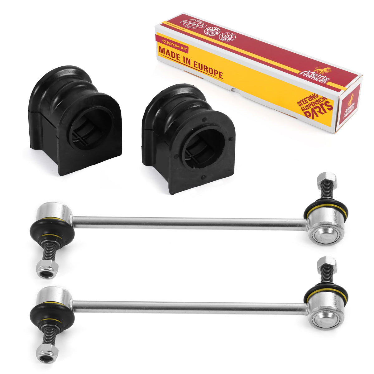 4 PC Front Sway Bar Stabilizer End Link & Stabilizer Bar Bushing Kit  96147MT