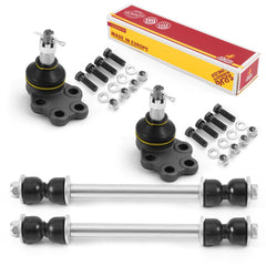 4 PC Front Sway Bar Stabilizer End Link & Lower Ball Joint Kit  95996MT