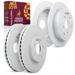 4 PCS Front/Rear Coated Brake Rotor Kit  96340MT