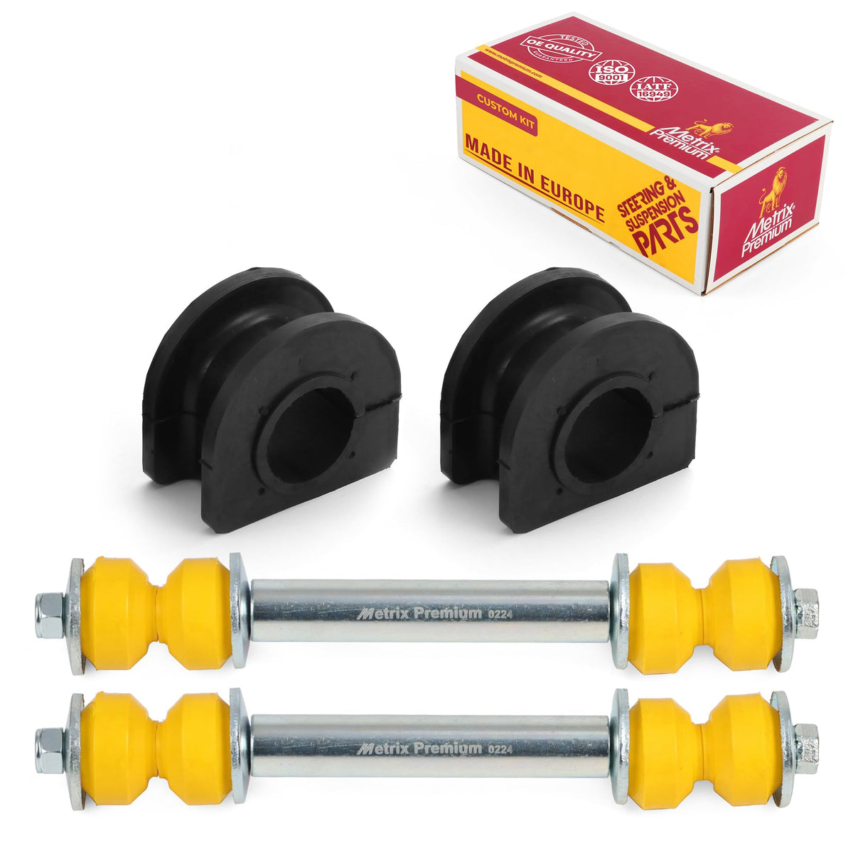 4 PC L/R Front Sway Bar Stabilizer End Link & Stabilizer Bar Bushing Kit  96076MT