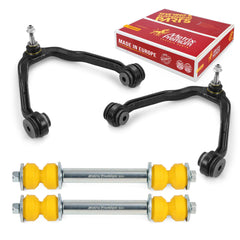4 PC Front Upper Control Arm & Front Sway Bar Stabilizer End Link Kit  96075MT