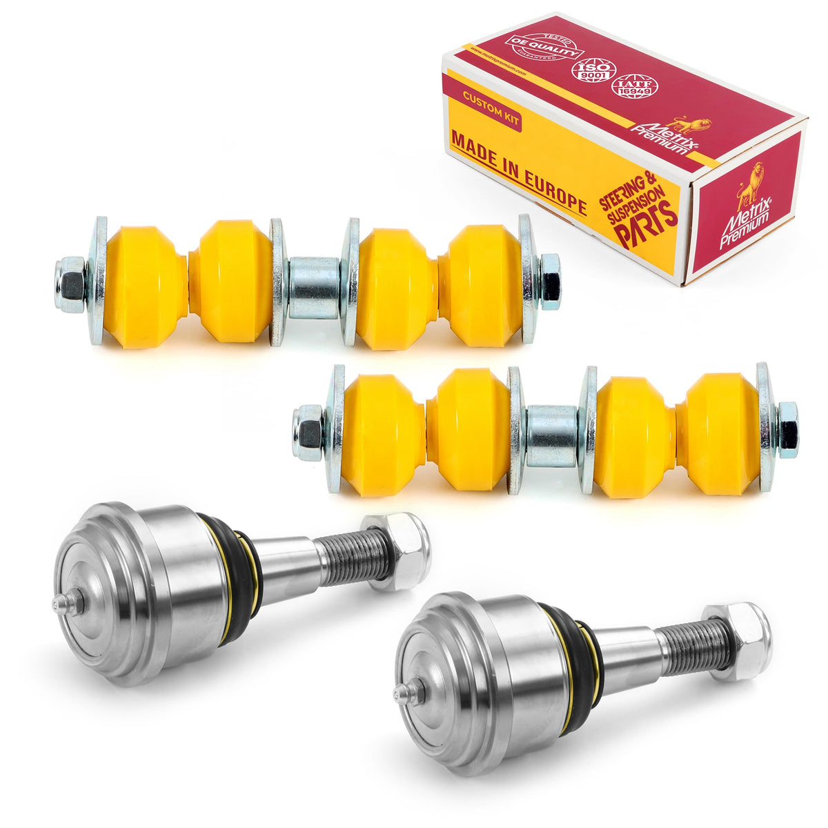 4 PC Front L/R Sway Bar Stabilizer End Link & Front Upper L/R Ball Joint Kit  96042MT