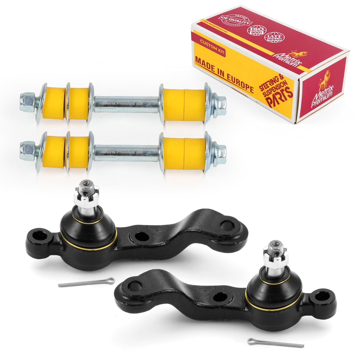 4 PC Front Sway Bar Stabilizer End Link & Lower Ball Joint Kit  96024MT