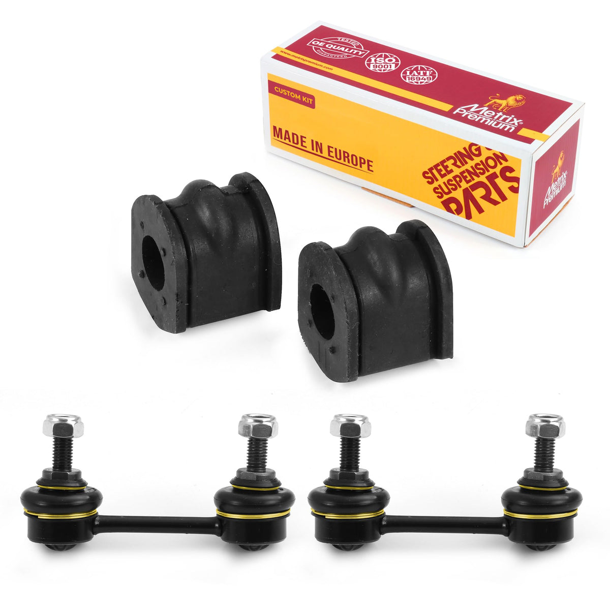 4 PC Rear Sway Bar Stabilizer End Link & Stabilizer Bar Bushing Kit  96120MT