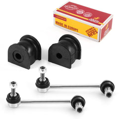 4 PC Rear Sway Bar Stabilizer End Link & Stabilizer Bar Bushing Kit  96125MT