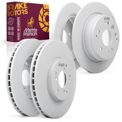 4 PCS Front/Rear Coated Brake Rotor Kit  96338MT