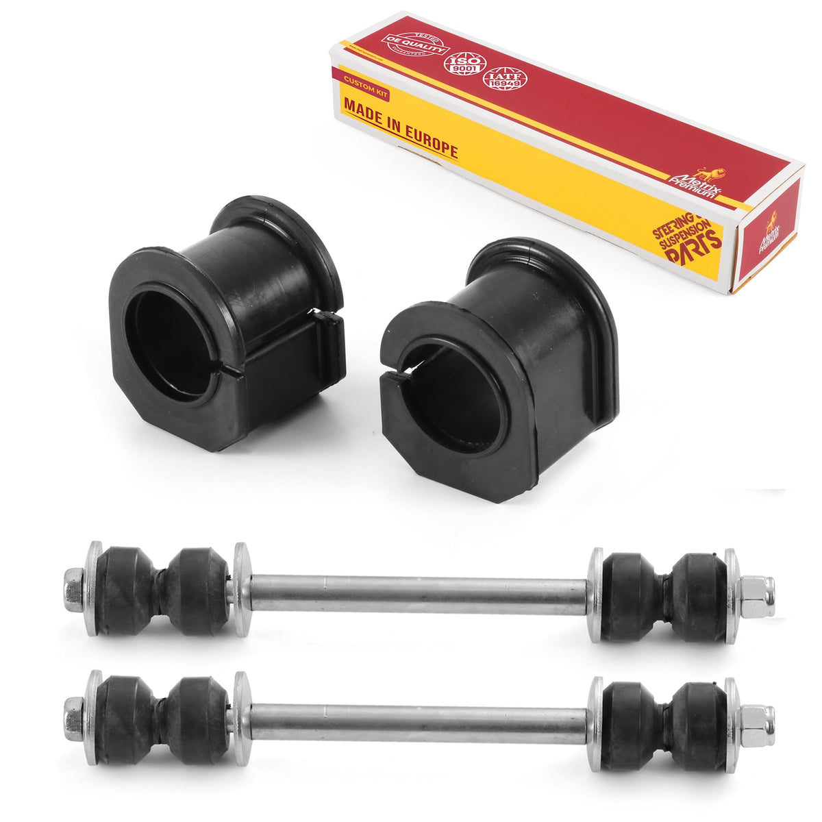4 PC Front Sway Bar Stabilizer End Link & Stabilizer Bar Bushing Kit  96132MT