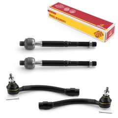 4 PC Front Outer & Inner Tie Rod End Kit  96082MT