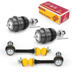 4 PC Front L/R Sway Bar Stabilizer End Link & Front Upper L/R Ball Joint Kit  96054MT