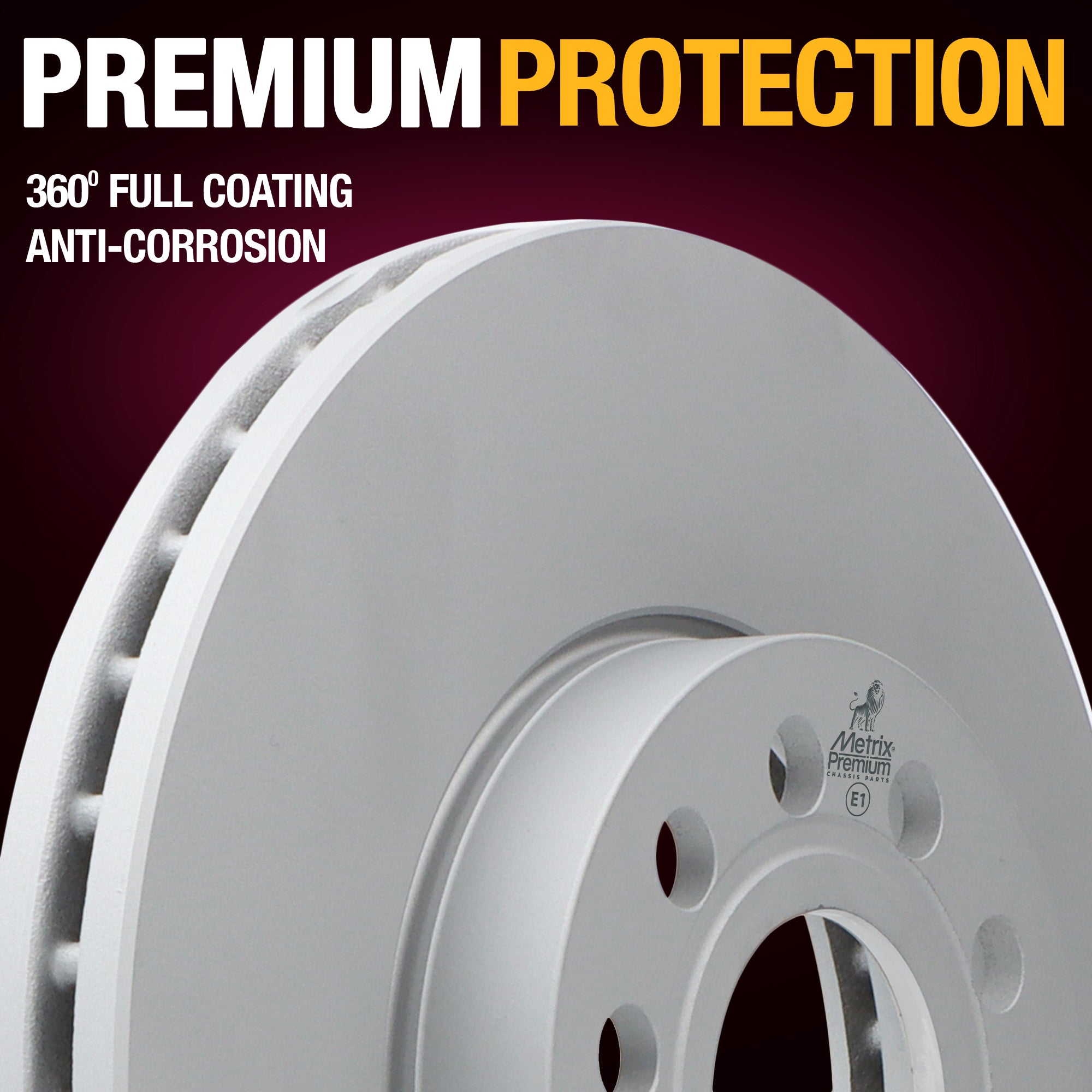 Metrix Premium Front Disc Brake Rotor Kit 92762MT high quality car parts