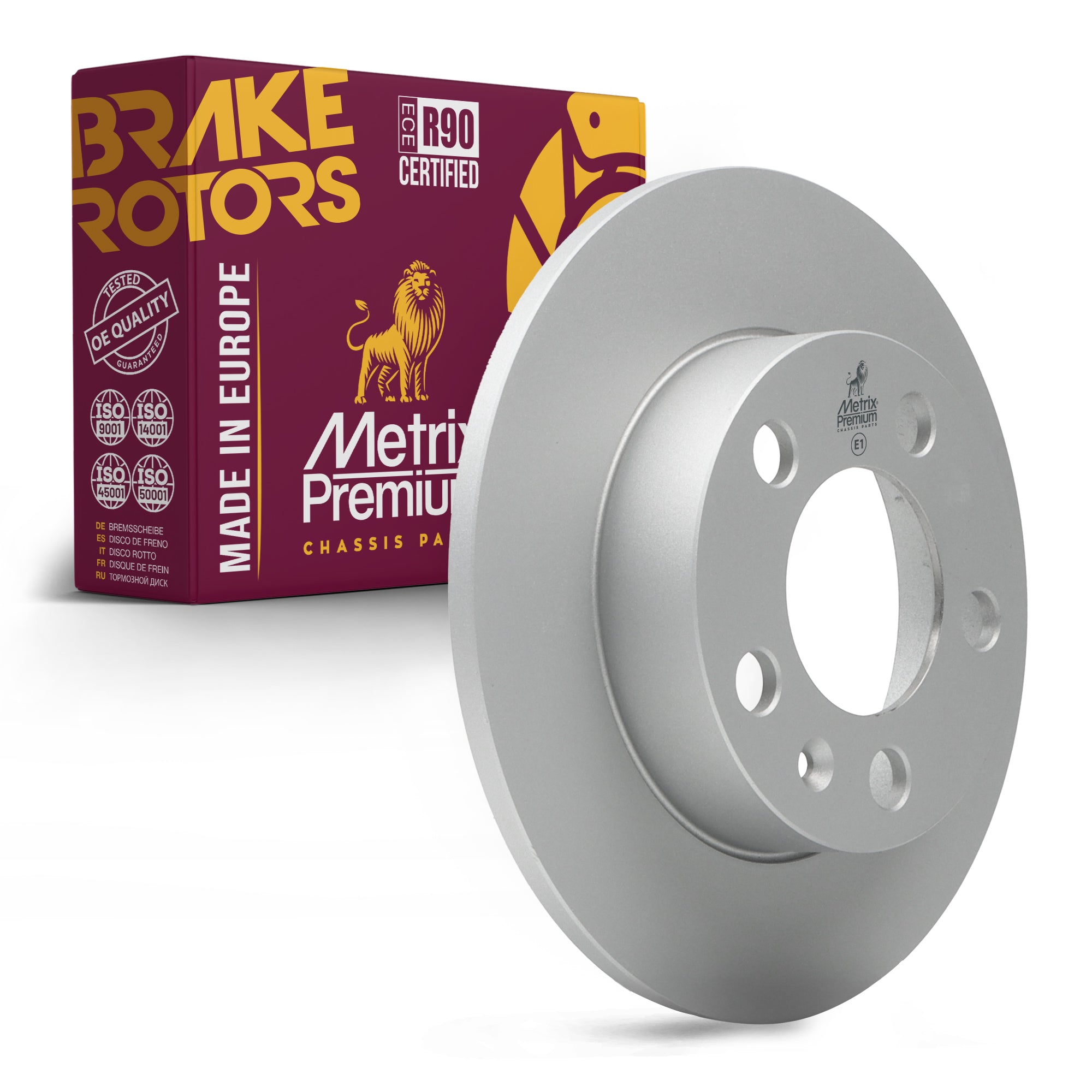 Metrix Premium Rear Disc Brake Rotor 83489MF OEM fit auto parts