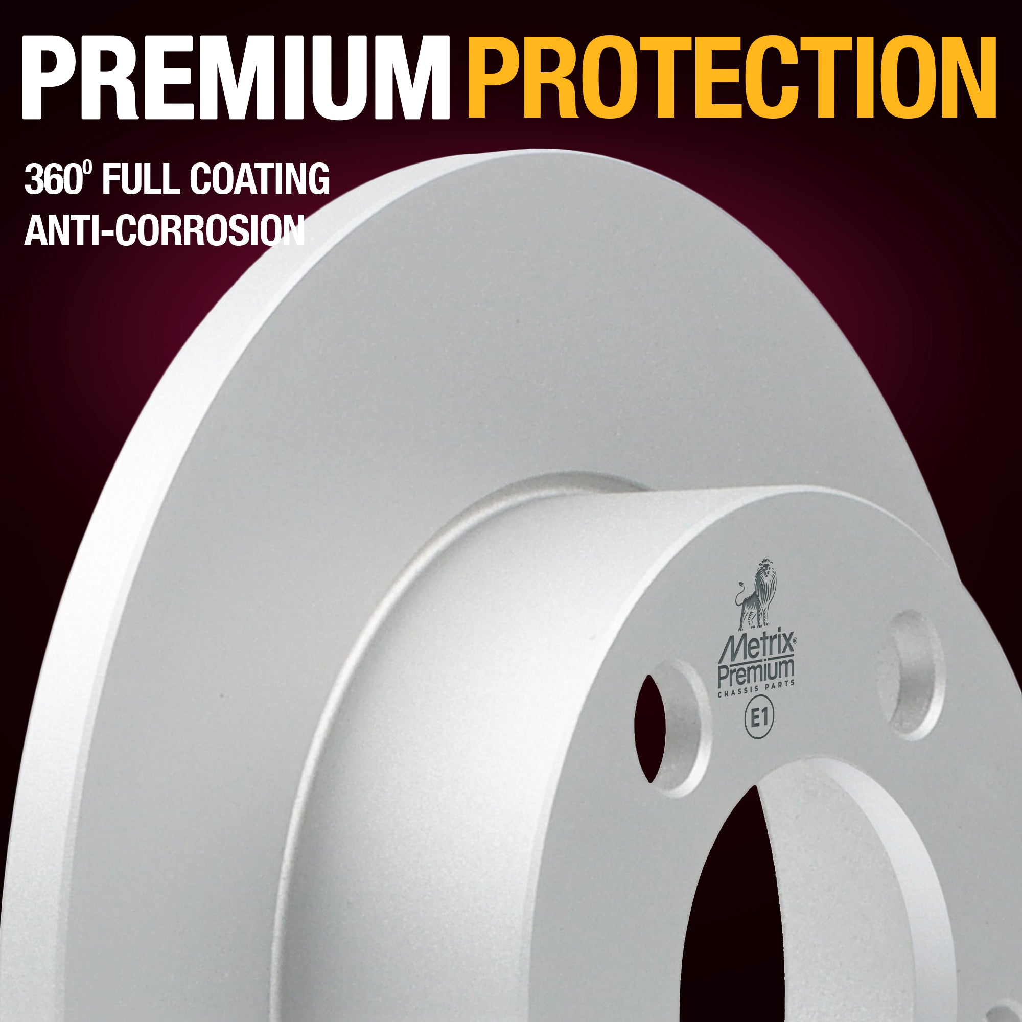 Metrix Premium Rear Disc Brake Rotor Kit 92761MT suspension steering brake parts