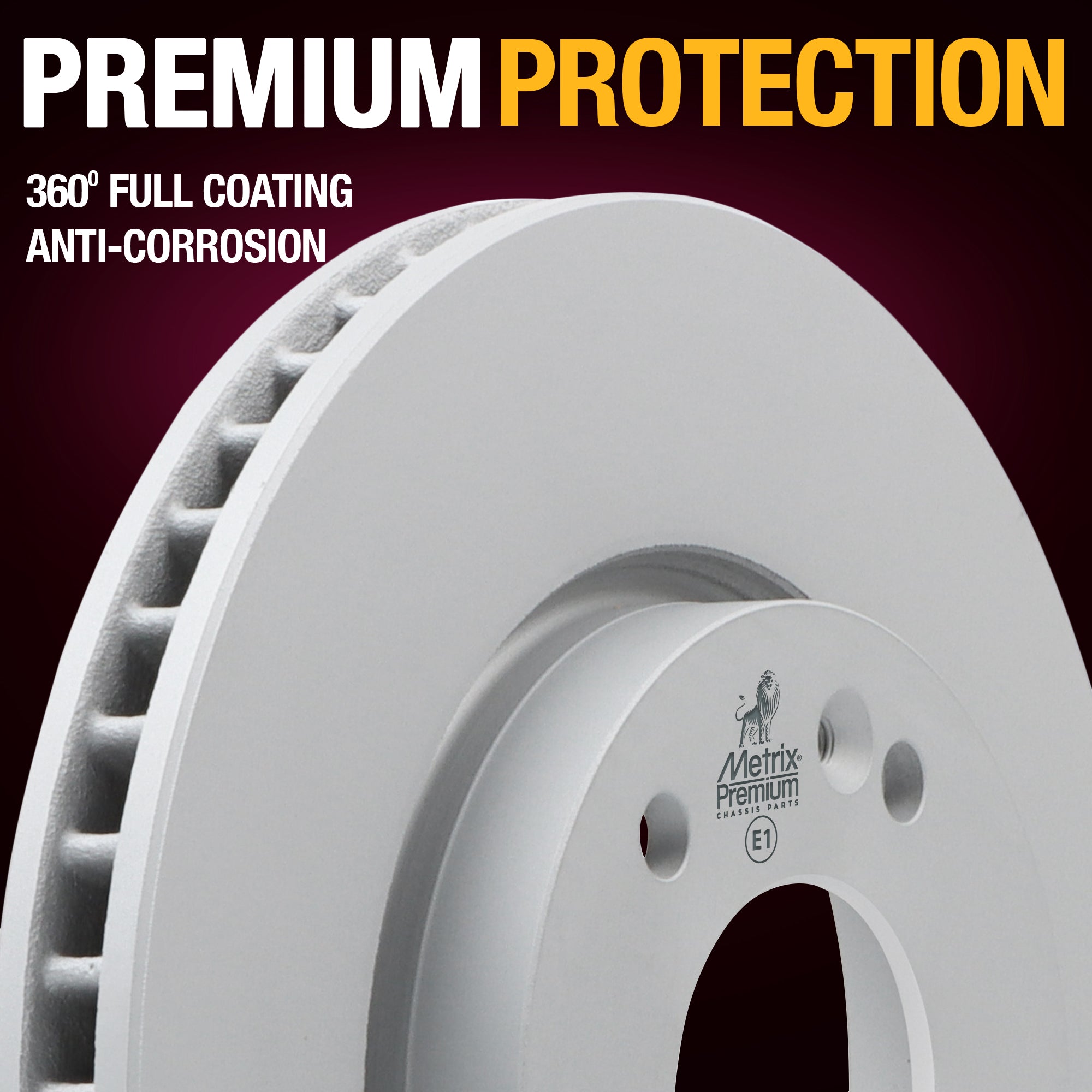 Metrix Premium Front Disc Brake Rotor 83505MF spare car parts