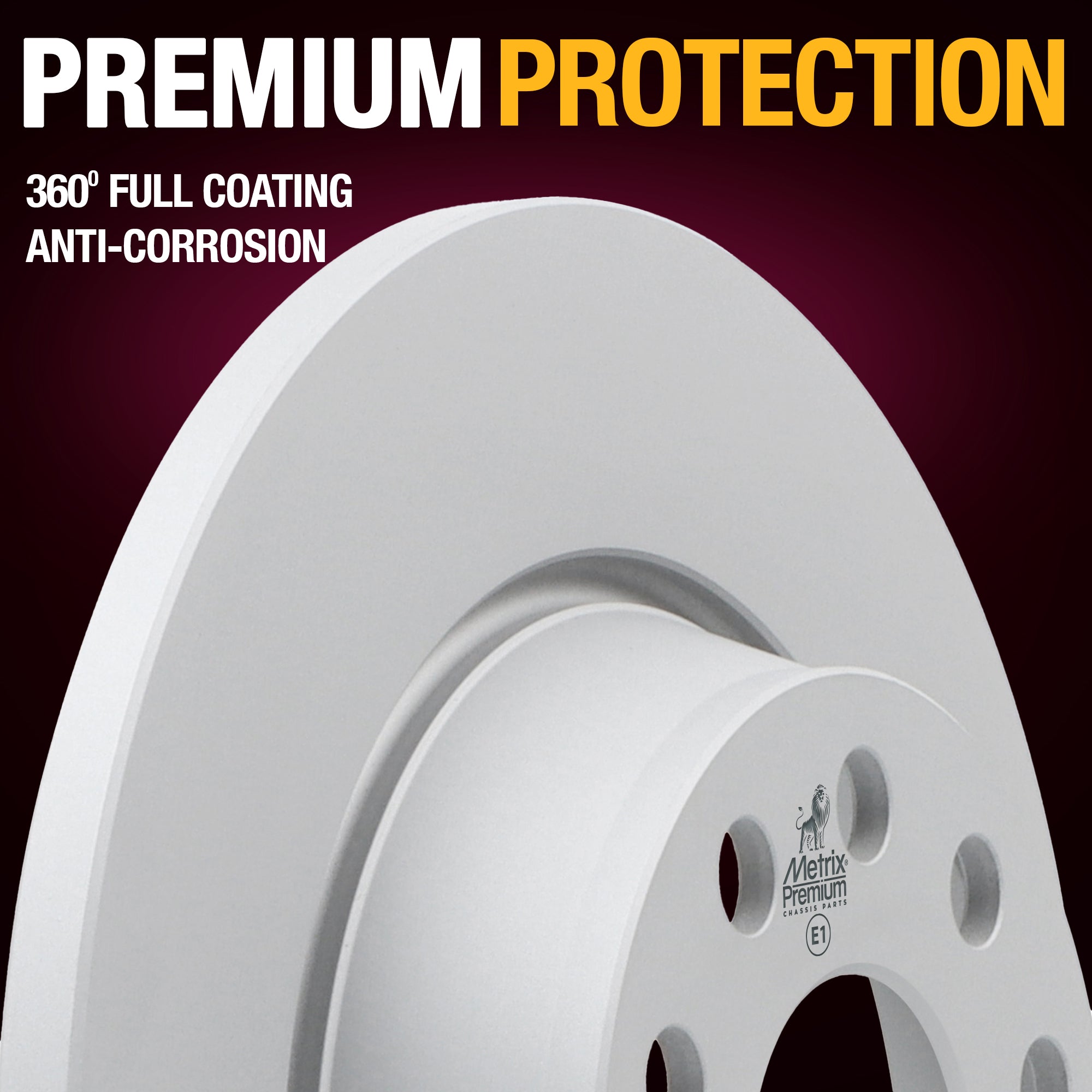 Metrix Premium Rear Disc Brake Rotor Kit 92565MT suspension steering brake parts