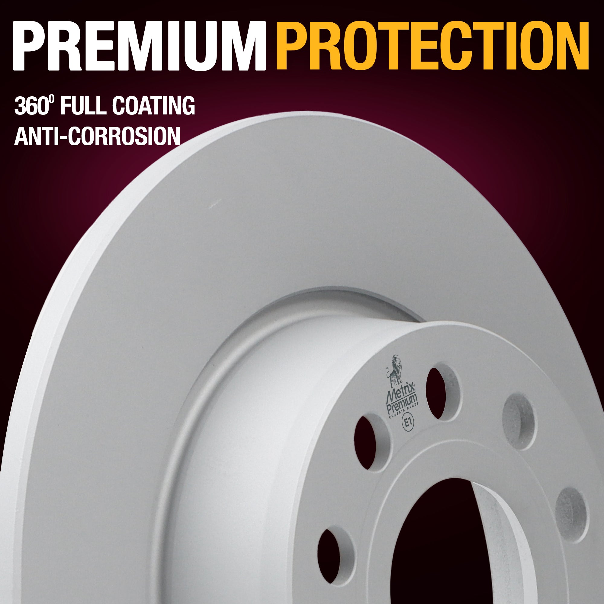 Metrix Premium Rear Disc Brake Rotor Kit 92530MT suspension steering brake parts