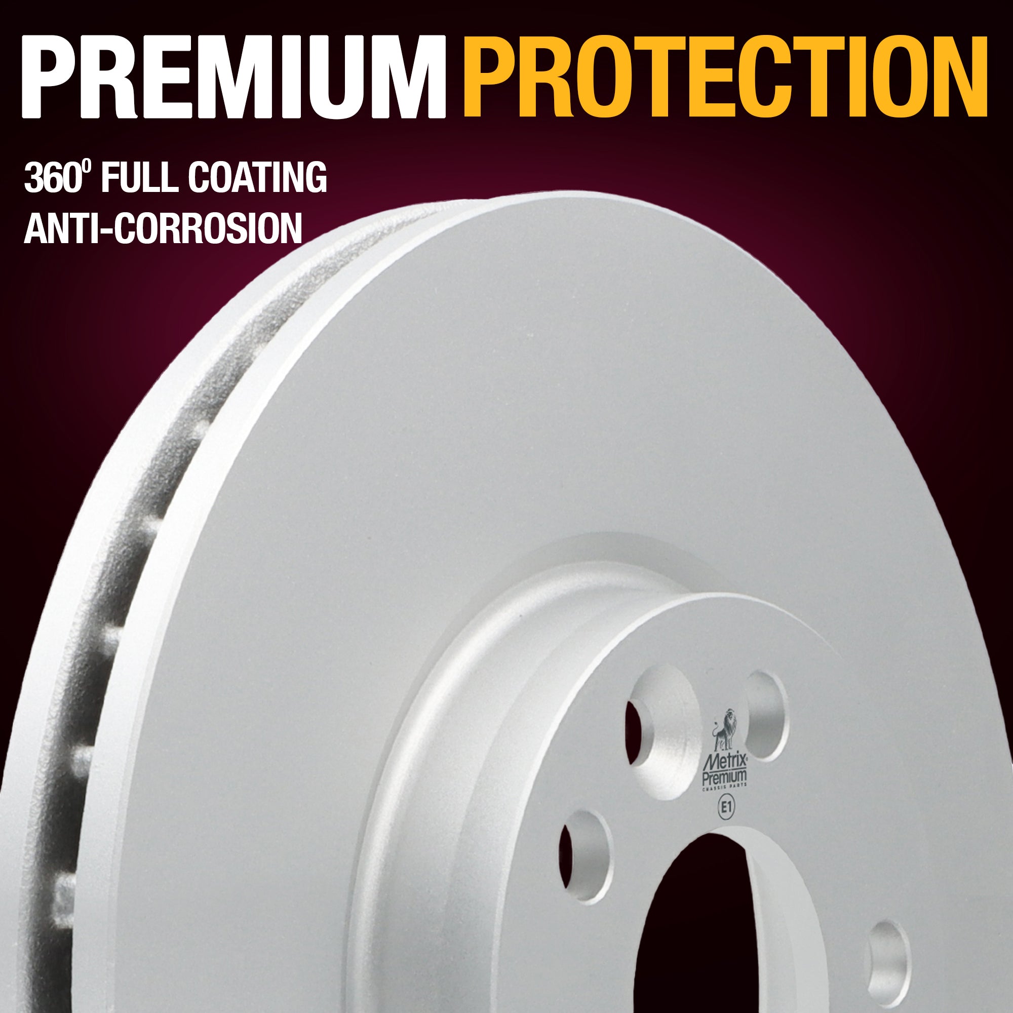 Metrix Premium Front Disc Brake Rotor Kit 92529MT suspension steering brake parts