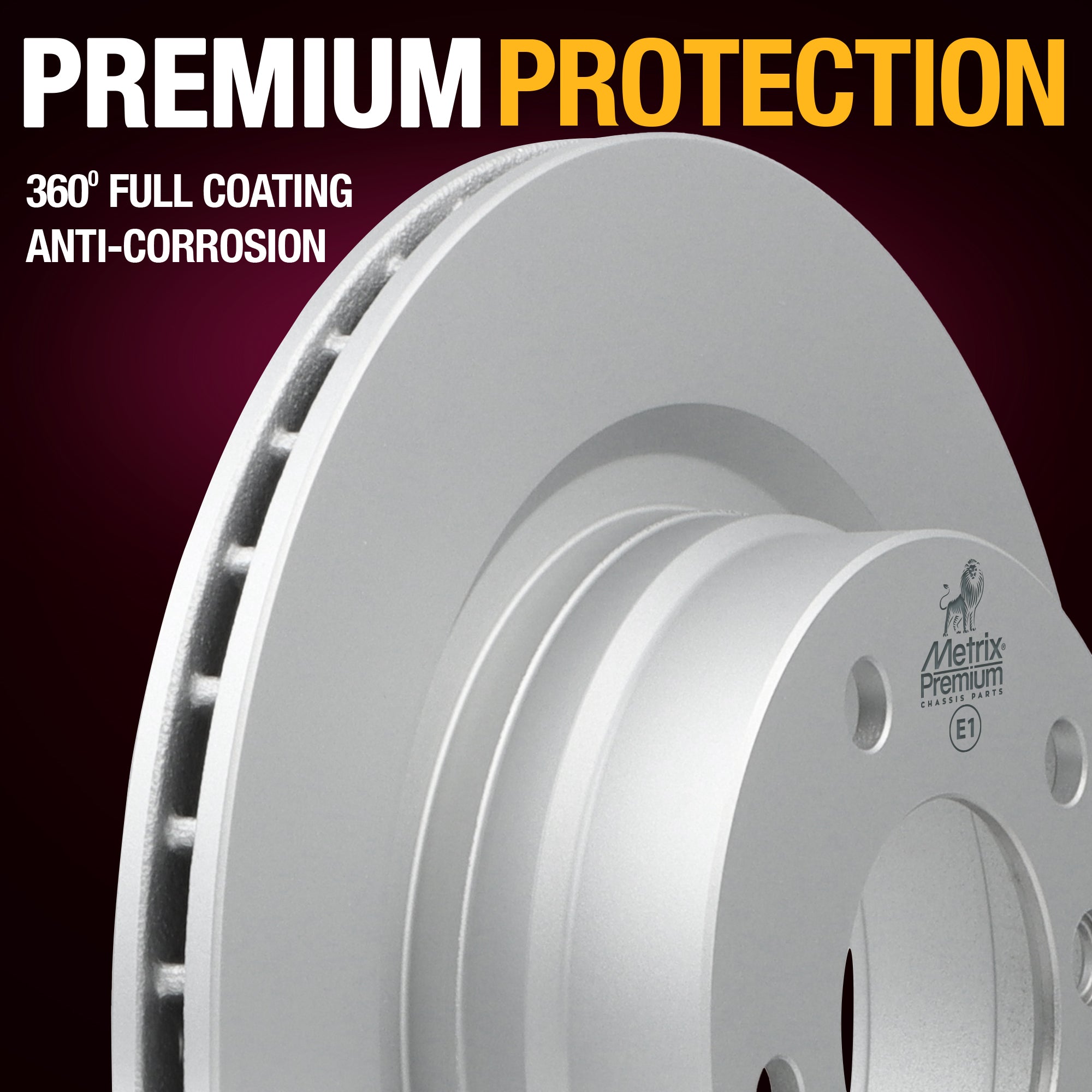 Metrix Premium Rear Disc Brake Rotor 83550MF suspension steering brake parts
