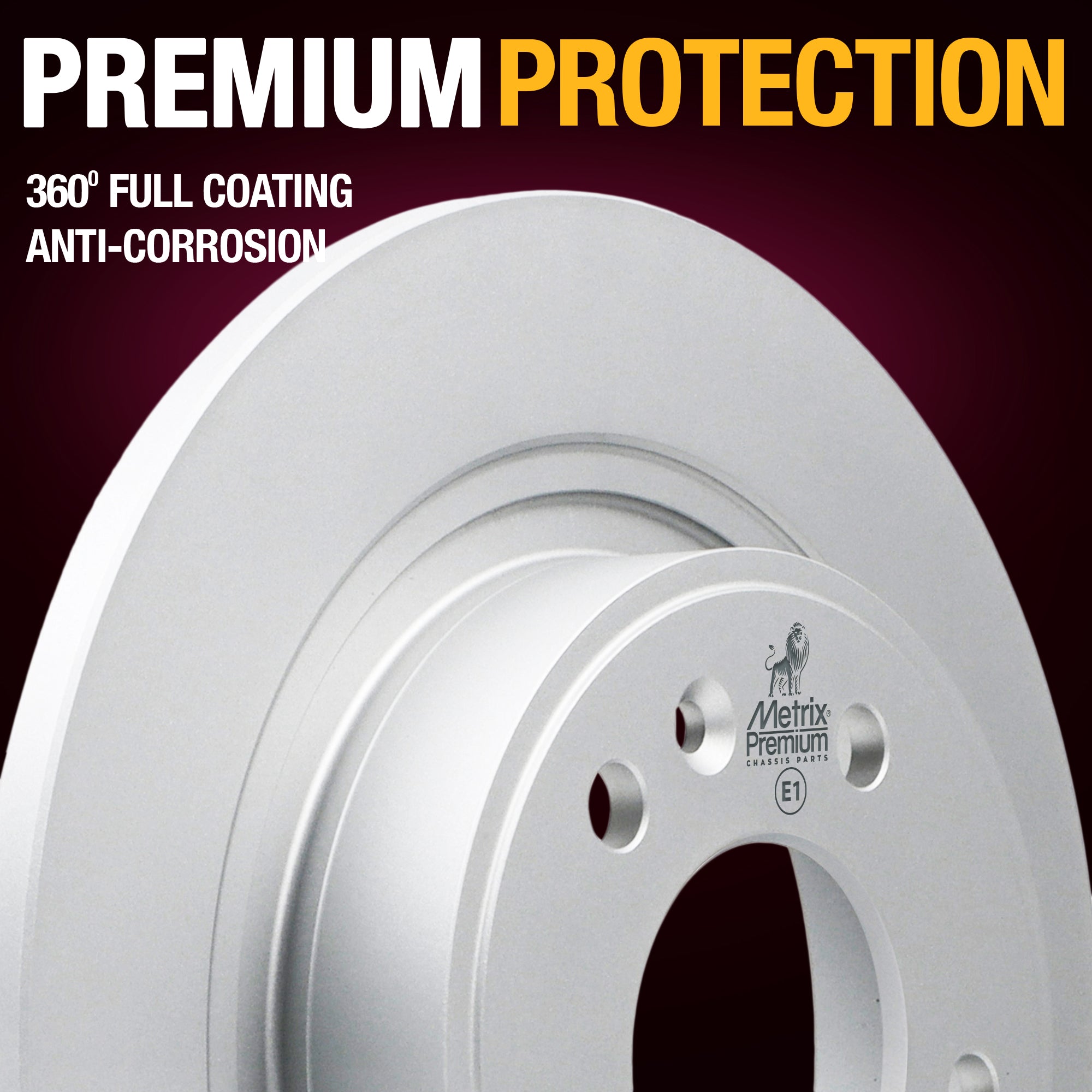 Metrix Premium Rear Disc Brake Rotor Kit 92734MT suspension steering brake parts
