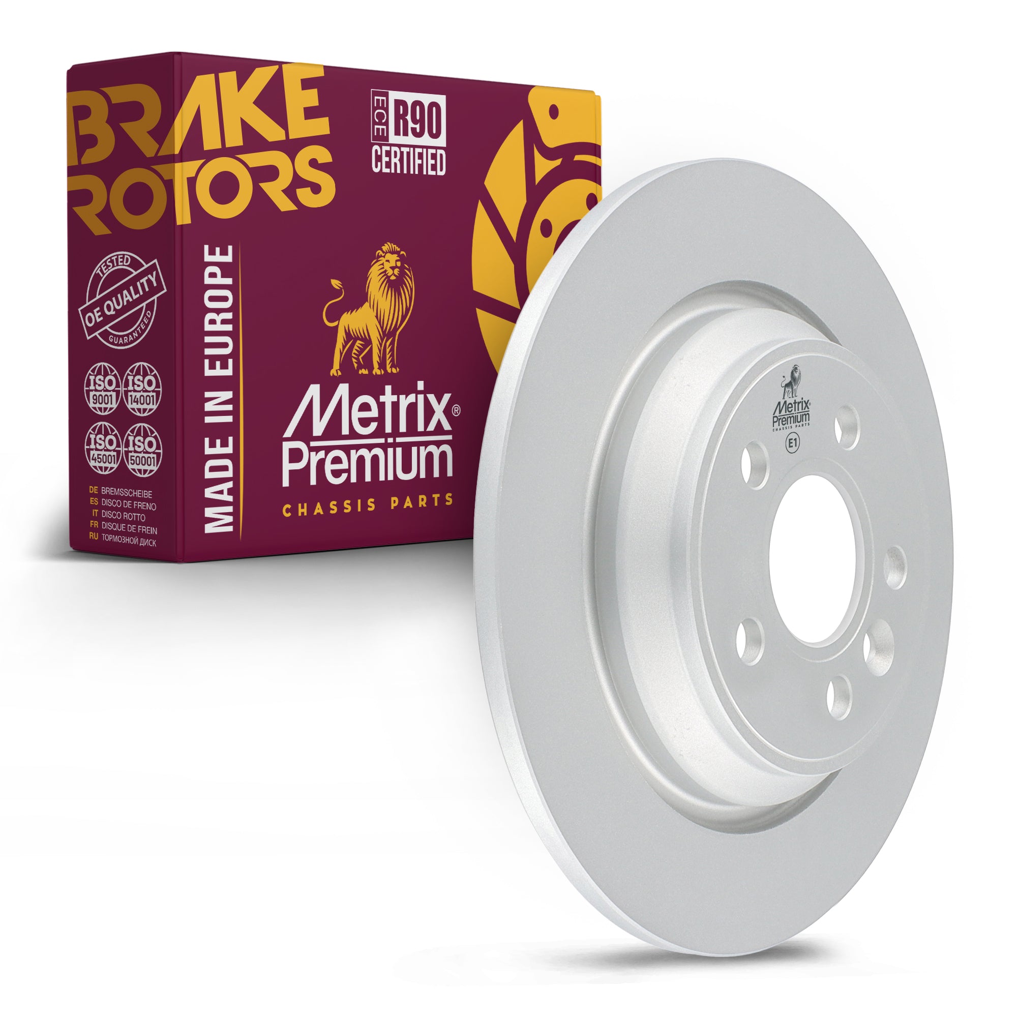 Metrix Premium Rear Disc Brake Rotor 83576MF OEM fit auto parts