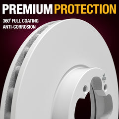 METRIX PREMIUM CHASSIS PARTS Disc Brake Rotor P/N:83583MF Fits: Ford Transit 14-07