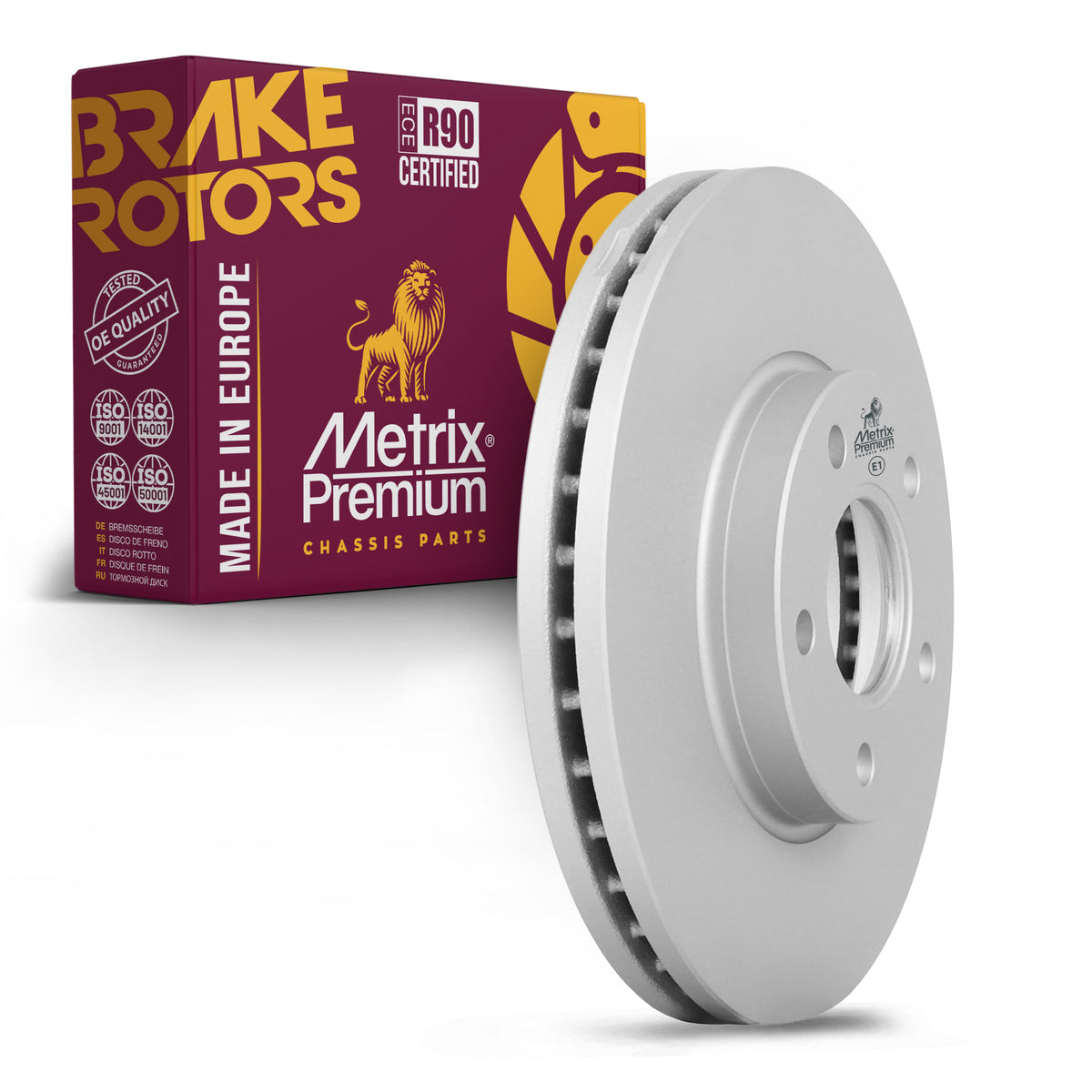 Metrix Premium Front Disc Brake Rotor 83608MF OEM fit auto parts