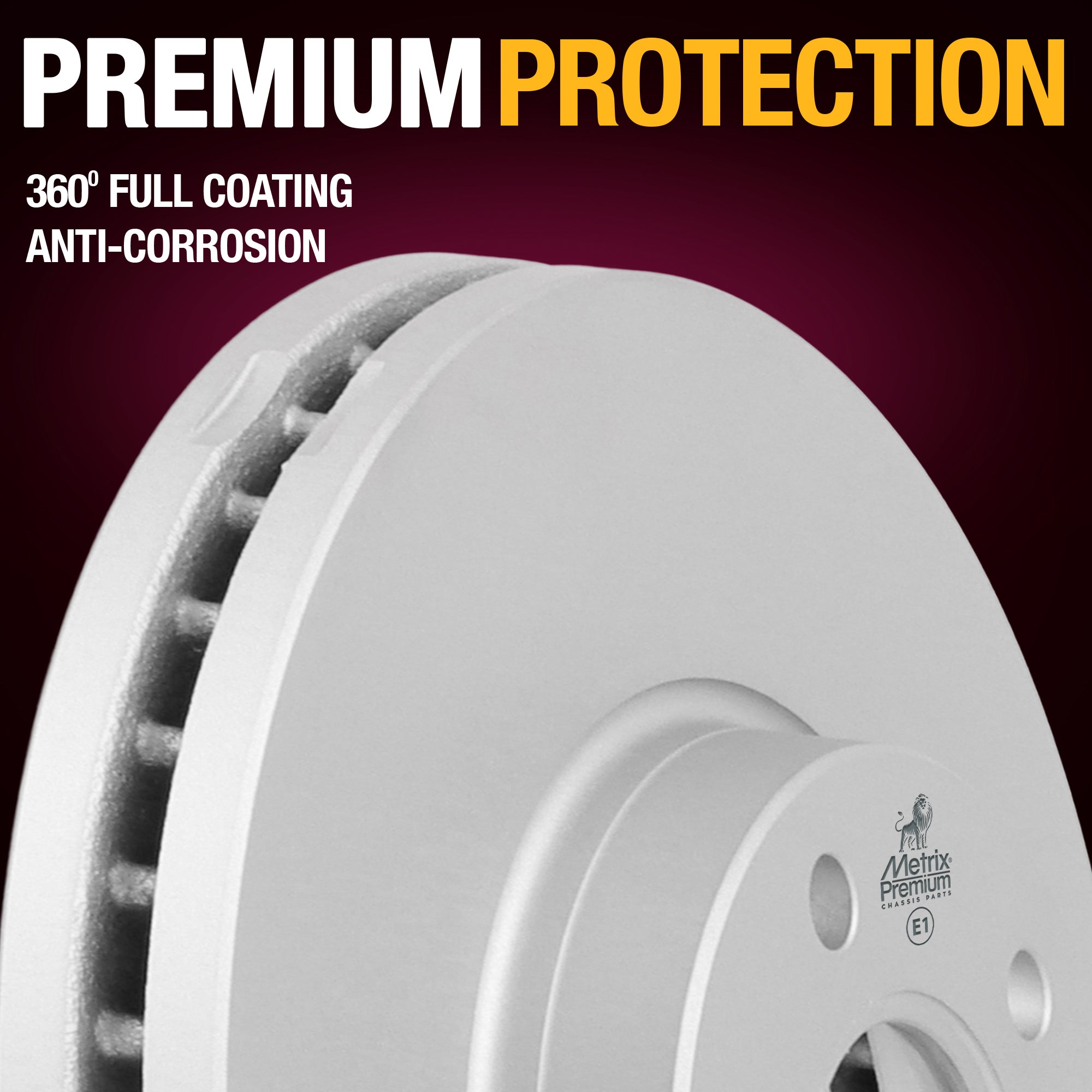 Metrix Premium Front Disc Brake Rotor 83608MF suspension steering brake parts