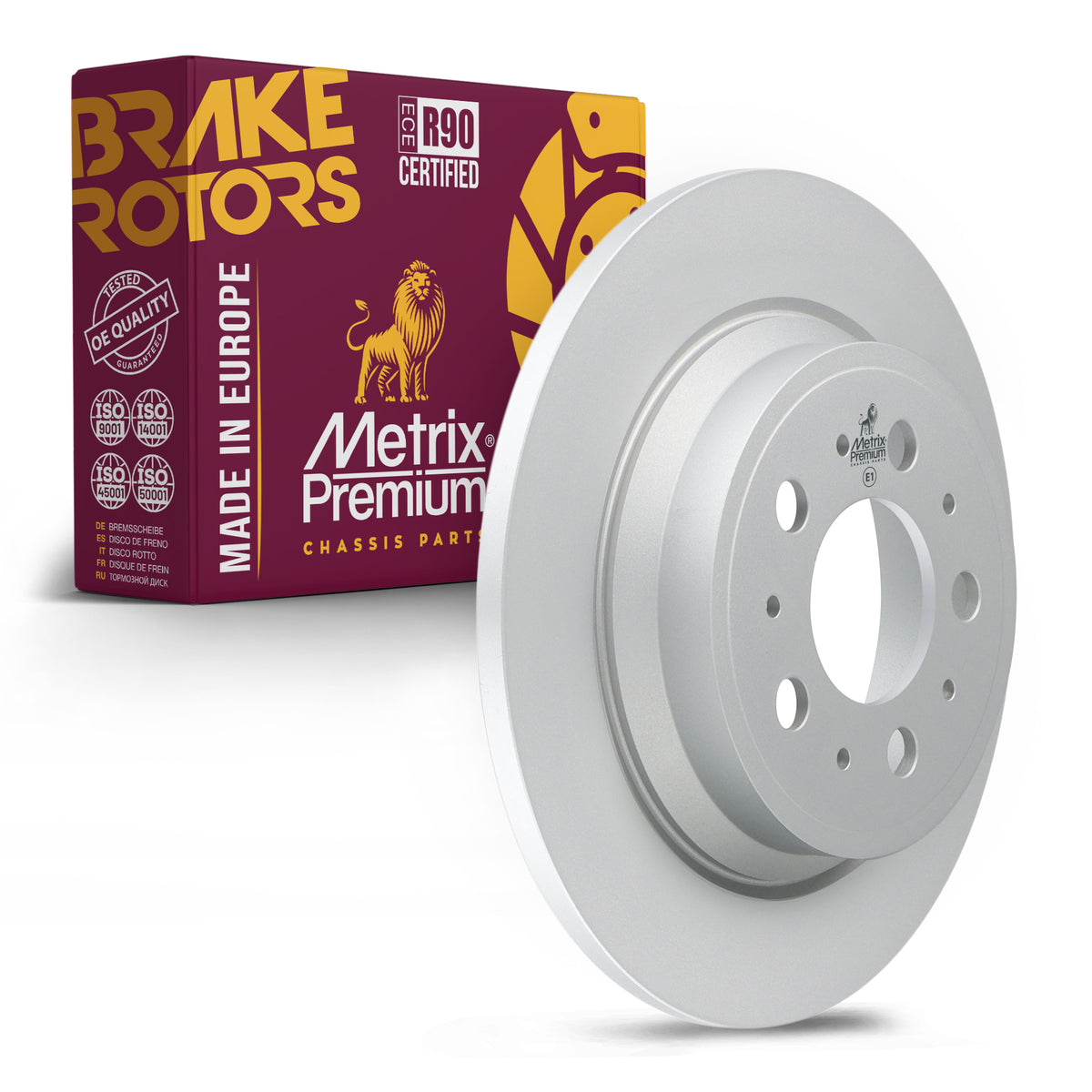Metrix Premium Rear Disc Brake Rotor 83617MF OEM fit auto parts