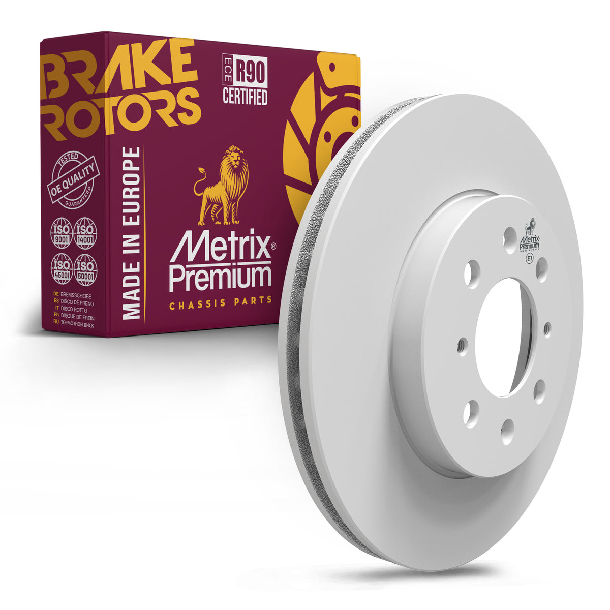 METRIX PREMIUM CHASSIS PARTS Disc Brake Rotor P/N:83630MF Fits: Honda Fit 08-07