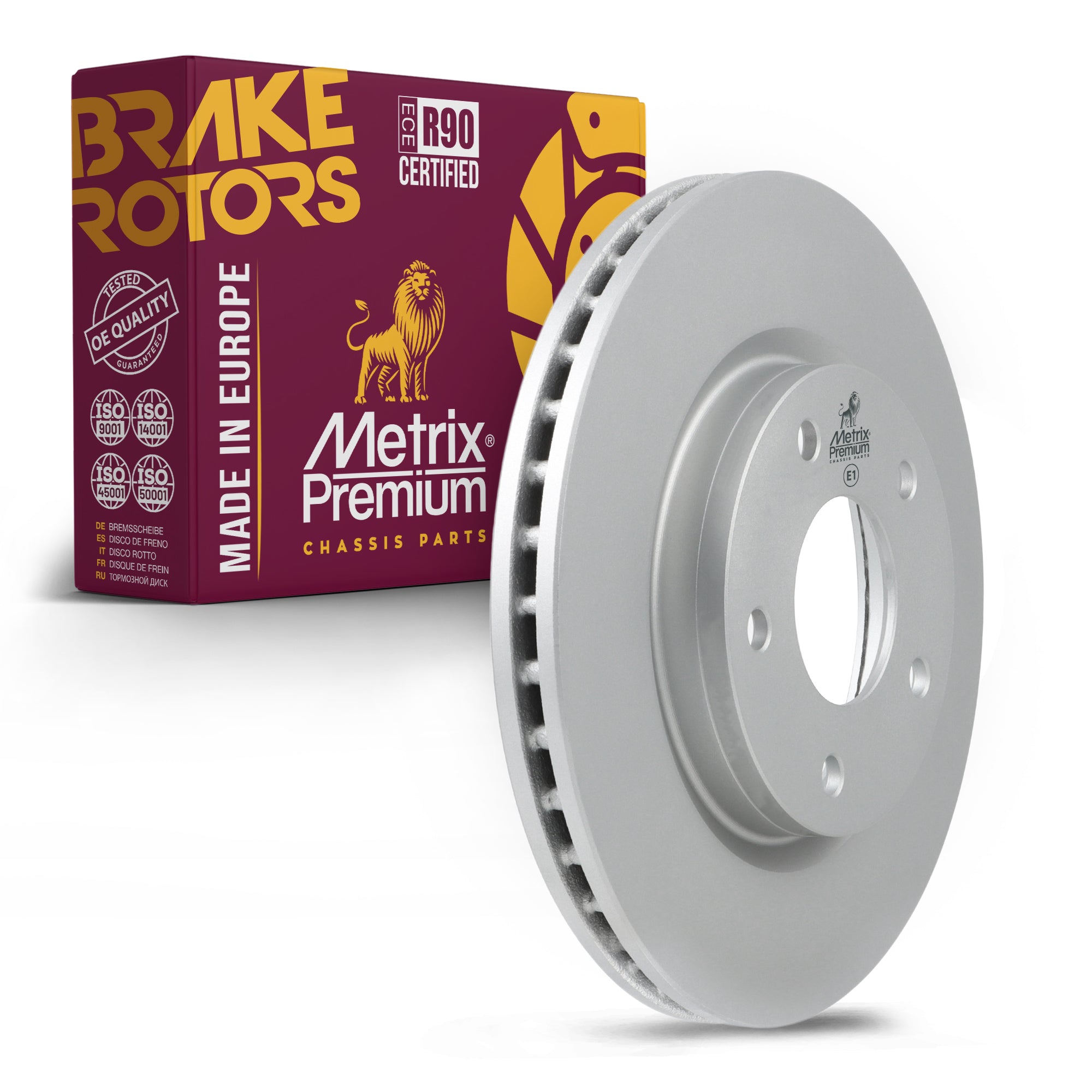 Metrix Premium Front Disc Brake Rotor 83649MF OEM fit auto parts